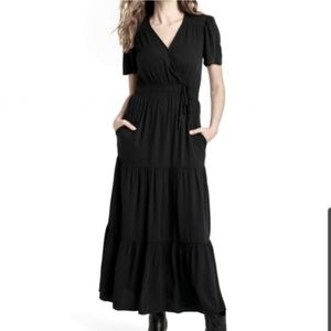 Knox Rose Black Maxi Dress - Size S